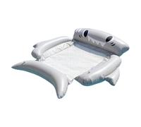 Chaise longue de piscine gonflable - Lit flottant pliable, radeau de chaise à eau, jouet matelas flottant, dériveur en PVC robuste | Équipement de relaxation ergonomique confortable pour le parc extér