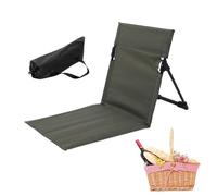 Chaise Longue de Plage - Chaise Longue Pliable, Tapis de Sable imperméable - Meubles de Salon de Bronzage réglables - Plate-Forme de détente légère avec pour Piscine de Camping en Plein air