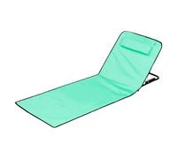 Chaise longue de plage, tapis de bain de soleil pliable, 160 x 52 x 37 cm, chaise longue inclinable portable, appuie-tête réglable, pour famille, camping, bord de mer, arrière-cour par hommes, femmes