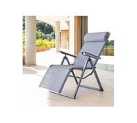 Chaise longue Decima Hespéride ardoise/quartz