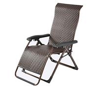 Chaise longue d'extérieur pliante inclinable réglable pour piscine, cour et camping