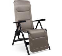 Chaise longue - DOMETIC - Gardina Lounger - Gris - Inclinable - Aluminium - Polyester SoftMesh