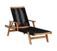 Chaise Longue en Bois "Little John" 115cm Naturel