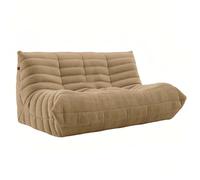 Chaise longue en daim doux, compression en éponge, canapé sans os, canapé paresseux pour salon et chambre à coucher