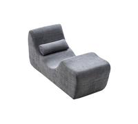 VEVOR Chaise Longue Ergonomique pour Yoga, Chaise de Yoga Moderne en Mousse incurvée sans os pour Massage, étirements, Relaxation, Exercice, idéale pour intérieur, Salon, Chambre ou Balcon, Gris