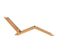 Chaise longue/Fauteuil long - CLARENCE® - Bain de Soleil simple - 1 PLACE - bois de teck solide 40509