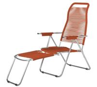 Chaise longue FIAM Spaghetti - Orange