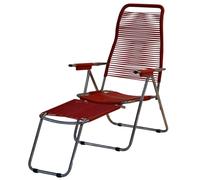 Chaise longue FIAM Spaghetti - Rouge