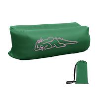 Chaise longue gonflable, canapé gonflable - Imperméable - Coussin de nuque carré ergonomique - Indispensable pour les concerts, la randonnée