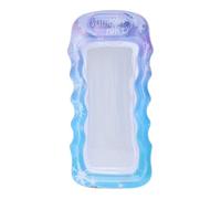 Chaise longue gonflable de piscine pour adultes - PVC extra résistant - Ergonomique - Chaise longue flottante - Pour natation, voyage, arrière-cour, lac, fête, vacances, parc d'attractions, loisirs