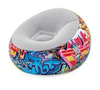 Chaise Longue Gonflable Graffiti 112x112x66 Cm. Bestway 75075
