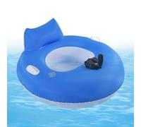 Chaise longue gonflable motorisée avec matelas moteur, portable | Dérive d'eau gonflable pour natation, lac, femme, homme, bronzage d'été, détente d'été, détente à la plage