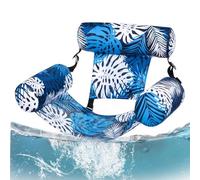 Chaise longue gonflable pour piscine avec motif feuille d'érable - Matelas gonflable pour adulte - Fauteuil à eau Nudelraft, idéal pour les fêtes d'été, les fêtes sur la plage et les plaisirs de la