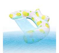 Chaise Longue Gonflable pour Piscine - avec Porte-gobelet Appuie-tête Ergonomique Étanche,pour Piscine et Plage,pour Plage Lac Rivière Parc Aquatique Fête Vacances Été Bronzage