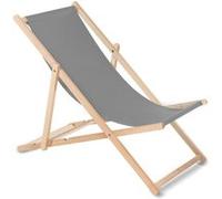Chaise longue GreenBlue gris pliante Gris G
