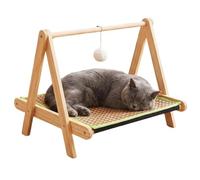 Chaise Longue Griffoir pour Chat Méridienne en Bois pour Les Animaux