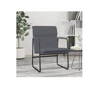 Chaise longue Gris 55x64x80 cm Similicuir