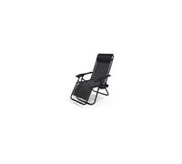 vounot® Chaise Longue inclinable avec Support de Gobelet Amovible Chaise de Jardin Pliable en Textilène Chaise Longue avec Rembourrage de Tête Charge Max 120KG Fauteuil Relax Noir