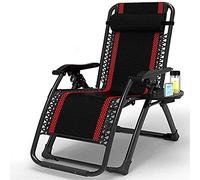 Chaise Longue inclinables Chaises Longues Pliantes Bureau Salon de Plage Extra Wide Chaises Longues de Pont