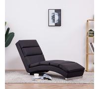 Chaise Longue Marron Similicuir Marron