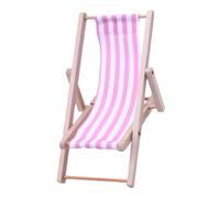 Chaise longue Miniature, Chaise longue | Décoration de chaise longue pliante, modèle fauteuil lounge, chaise jouet pour la maison, décoration de jardin, meubles