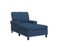 Chaise longue - Pack de 1 - 2 personnes - Avec accoudoirs - L. 157 cm H. 157 cm