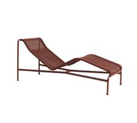 Chaise Longue HAY Palisade Cord Rouge Fer