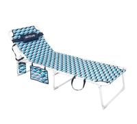 Aktive 62418 Beach Lounger Bleu