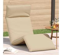 Chaise longue pliante anthracite 175x54x8,5 cm tissu oxford transat vidaXL
