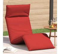 Chaise longue pliante anthracite 175x54x8,5 cm tissu oxford transat vidaXL