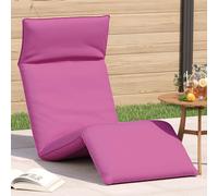 Chaise longue pliante anthracite 175x54x8,5 cm tissu oxford transat vidaXL