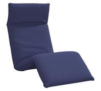Chaise Longue Pliante Bleu Marine 175x54x8,5 cm Tissu Oxford | Structure métallique durable, inclinaison 5 positions, déperlant, pliage facile, usage jardin plage yoga