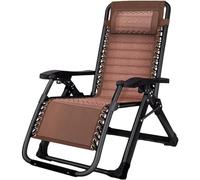 Chaise longue pliante et inclinable anti-gravité pour une relaxation confortable, idéale pour l'extérieur, le jardin, la plage, la piscine et la pelouse