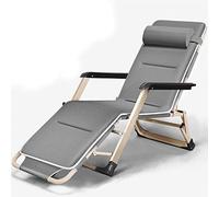 Chaise longue pliante inclinable, très résistante, inclinable zéro gravité, chaises longues portables d'extérieur, chaises pliantes légères pour plage, jardin, chaises longues pouvant supporter 200 kg