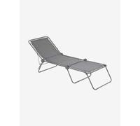 Chaise longue pliante Lafuma Mobilier Siesta LightComfort gris foncé