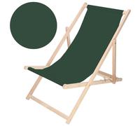 Springos® Chaise Longue Pliante En Bois ¿ Transat De Jardin Fauteuil Relax Mobilier De Jardin Multicolore