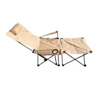 Chaise longue pliante, très résistante, avec capacité de charge stable, chaise longue confortable pour balcon, terrasse, piscine, camping, jardin et extérieur
