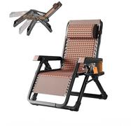 Chaise Longue pour Le Bronzage, Chaise de Loisir Pliante l'extérieur, Cinq Couches Sangles renforcées, refusant s'effondrer Sommeil prolongé n'est Pas fatigué/Convient la Sieste au Bureau.