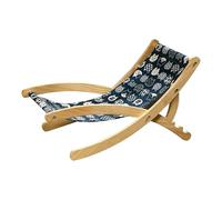 Chaise longue réglable pour chat - Mobilier pliable pour animal de compagnie, lit peu encombrant pour voyage, chambre vétérinaire, chambre à coucher, terrasse, salon, extérieur petit espace
