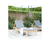 Vidaxl Chaise Longue 199,5x60x74 Cm Bois Massif De Pin