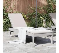Chaise Longue Siège Transat Bain de Soleil Jardin Terrasse Patio PP vidaXL