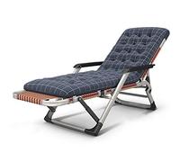 Chaise longue, Sunroungers Zero Gravity chaises lourdes Extra larges Sun Lounger 72cm / 28 Porceau de pelouse pliant portable Chaises de jardin Sun Lounger Stable Sun (or rouge avec matelas en C)