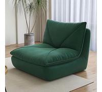 Chaise longue surdimensionnée sans accoudoirs - Ultra douce et confortable pour le salon, la chambre à coucher ou le bureau - Parfaite pour se détendre, lire ou faire la sieste