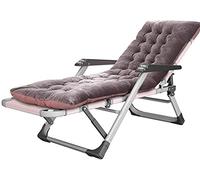 Chaise longue surdimensionnée Zero Gravity, inclinable avec coussin en coton et appui-tête, chaise de jardin et de terrasse, supporte jusqu'à 150 kg pour un confort ultime