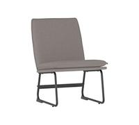 Vidaxl Chaise Longue Taupe 52x75x76 Cm Tissu