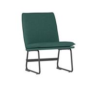 Chaise longue Vert foncé 52x75x76 cm Tissu