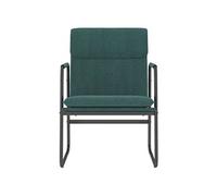 Vidaxl Chaise Longue Vert Foncé 55x64x80 Cm Tissu Vert