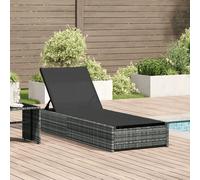 Transat 1-personne polyrotin Mobilier de jardin Assises de patio moderne vidaXL