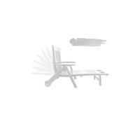 Chaise longue Zircone Pliable Avec des roues polypropylène 72 195 101