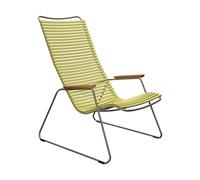 Chaise lounge Click powder-coated steel frame
